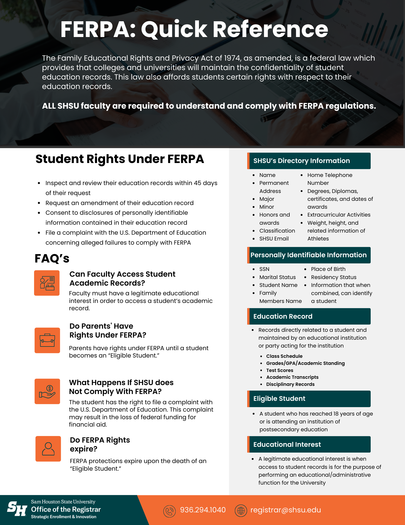 FERPA Reference Guide